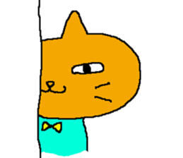 The surreal cat sticker #5965657