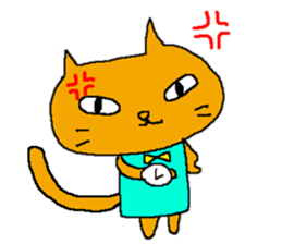 The surreal cat sticker #5965662