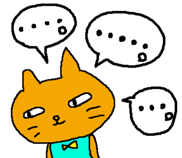 The surreal cat sticker #5965670