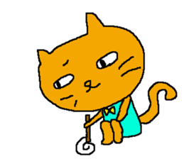 The surreal cat sticker #5965672