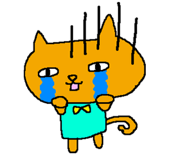 The surreal cat sticker #5965675