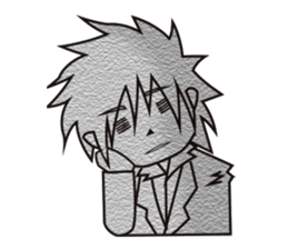 Annoying cute man Hosuto-kun sticker #5965741