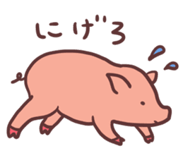 Small pig sticker #5966010