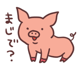 Small pig sticker #5966028