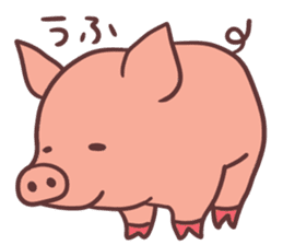 Small pig sticker #5966034
