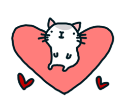 mugineko.I am cat.03 sticker #5966488