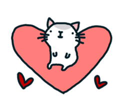 mugineko.I am cat.03 sticker #5966488