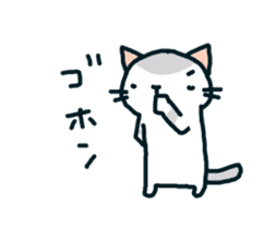 mugineko.I am cat.03 sticker #5966491