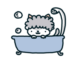 mugineko.I am cat.03 sticker #5966494