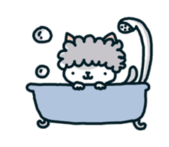 mugineko.I am cat.03 sticker #5966494