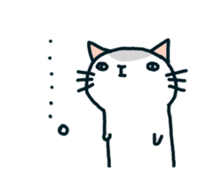 mugineko.I am cat.03 sticker #5966517