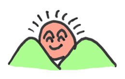 Sun shines. sticker #5966944