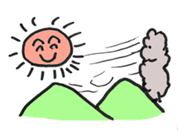 Sun shines. sticker #5966983