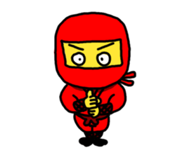 Red Ninjya! sticker #5967105