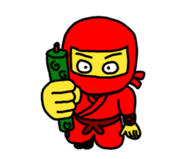 Red Ninjya! sticker #5967110