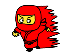 Red Ninjya! sticker #5967111