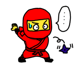 Red Ninjya! sticker #5967113