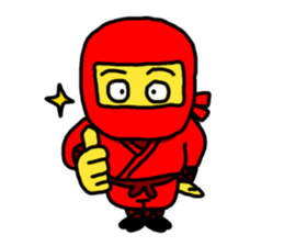 Red Ninjya! sticker #5967118