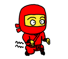 Red Ninjya! sticker #5967122