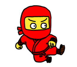 Red Ninjya! sticker #5967123