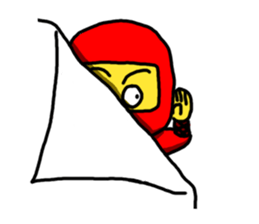 Red Ninjya! sticker #5967124