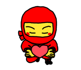 Red Ninjya! sticker #5967126