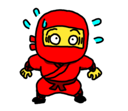 Red Ninjya! sticker #5967127