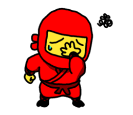 Red Ninjya! sticker #5967128