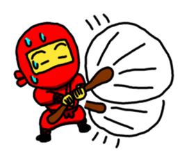 Red Ninjya! sticker #5967138