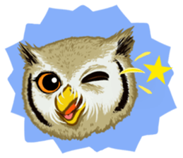 The Fancy Owls. sticker #5967268