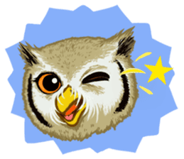The Fancy Owls. sticker #5967268