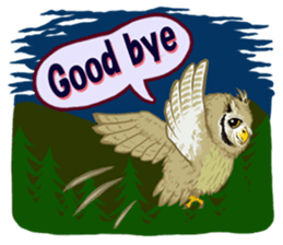 The Fancy Owls. sticker #5967270