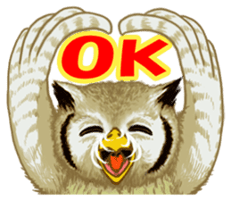 The Fancy Owls. sticker #5967271