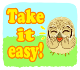 The Fancy Owls. sticker #5967274