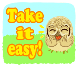 The Fancy Owls. sticker #5967274
