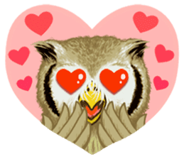 The Fancy Owls. sticker #5967275