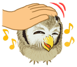 The Fancy Owls. sticker #5967279