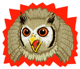 The Fancy Owls. sticker #5967287