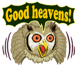 The Fancy Owls. sticker #5967291