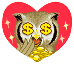The Fancy Owls. sticker #5967293