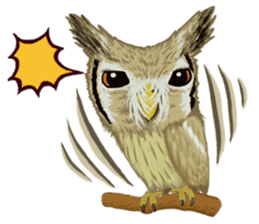The Fancy Owls. sticker #5967296