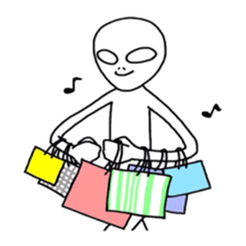 So what if I'm an alien? sticker #5967354