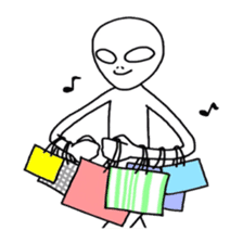 So what if I'm an alien? sticker #5967354