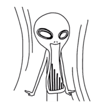 So what if I'm an alien? sticker #5967359