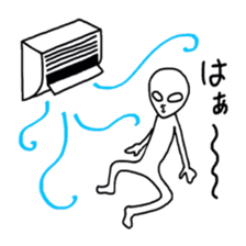 So what if I'm an alien? sticker #5967383