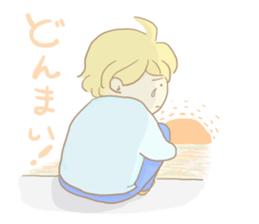 A heart warming sticker sticker #5967572