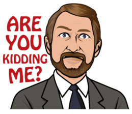 Western Businessman sticker #5968025