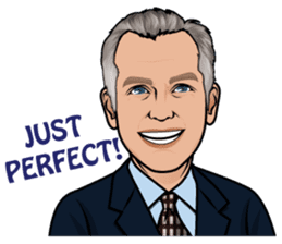 Western Businessman sticker #5968027