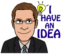 Western Businessman sticker #5968034