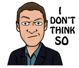 Western Businessman sticker #5968038